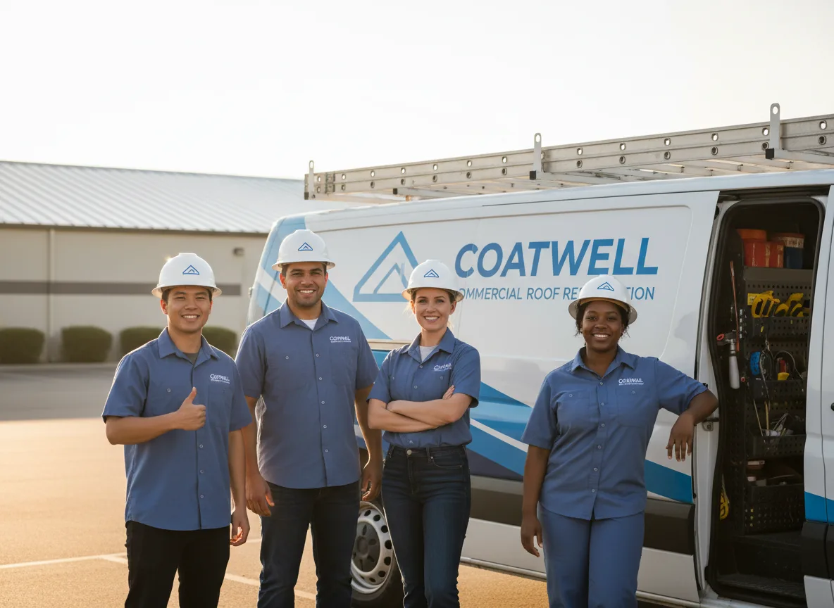 Commercial roof coating company in Lusby, MD
